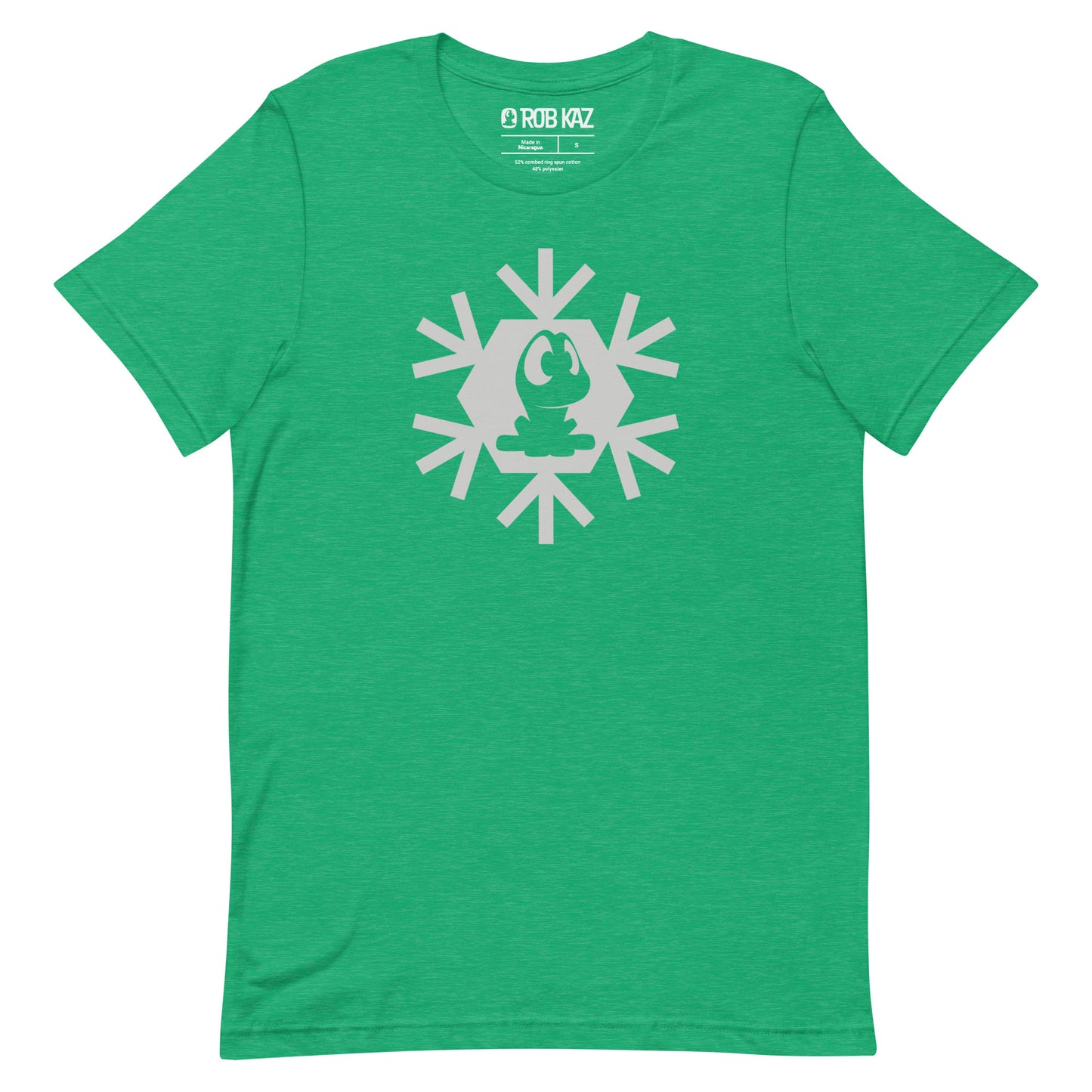 Beau-flake t-shirt by Rob Kaz, unisex