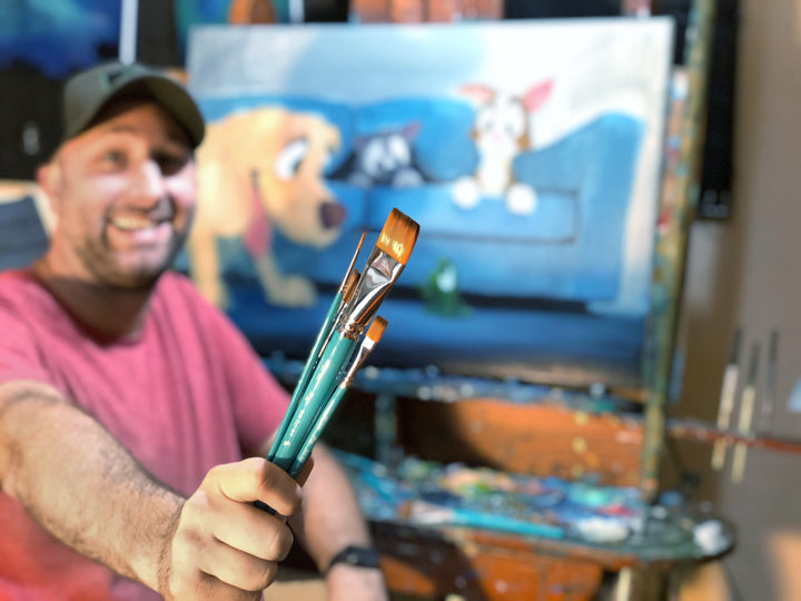 Custom Paint Brushes by Rob Kaz