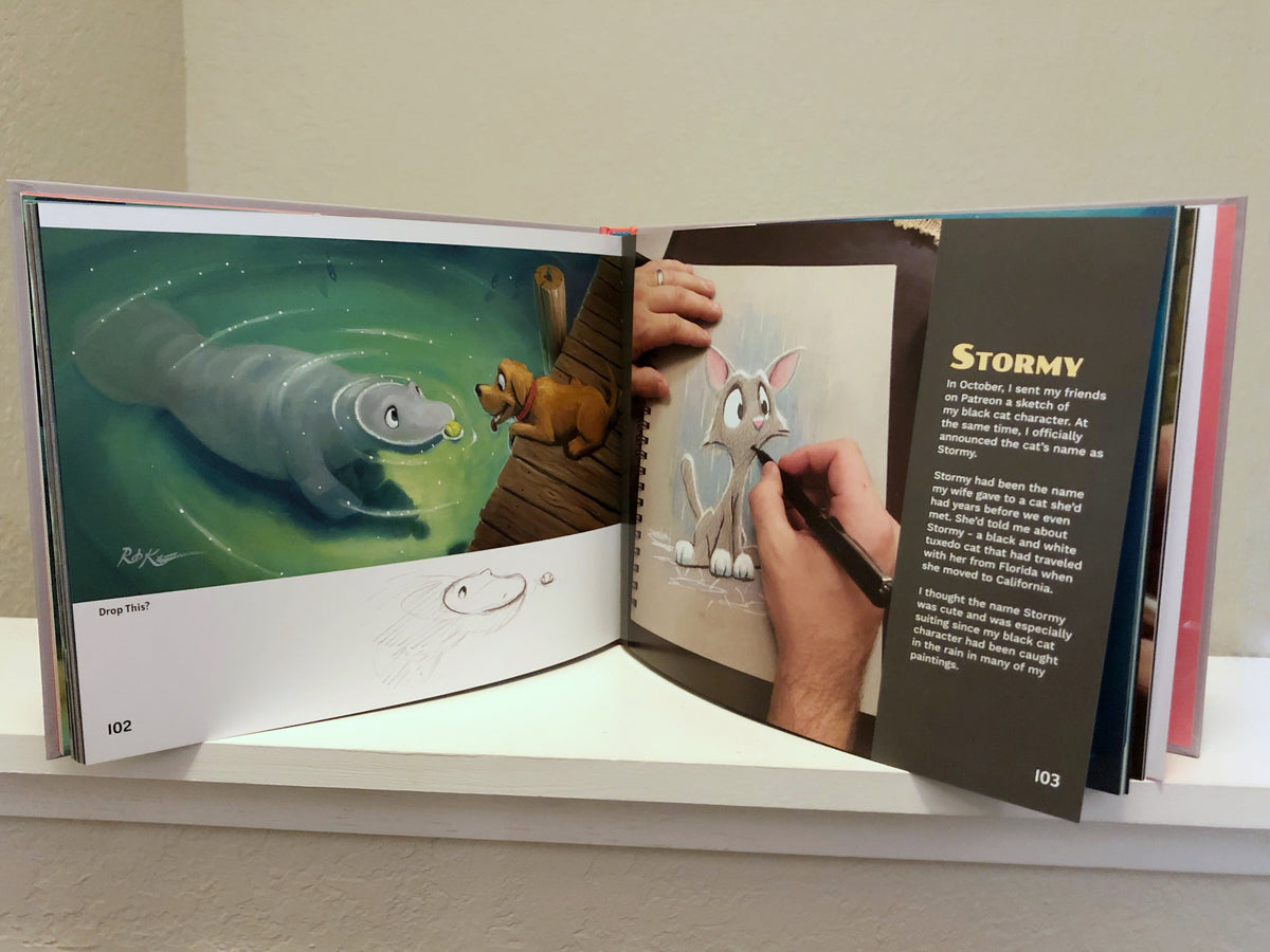 Looking Back 2019: The Art of Rob Kaz (book)