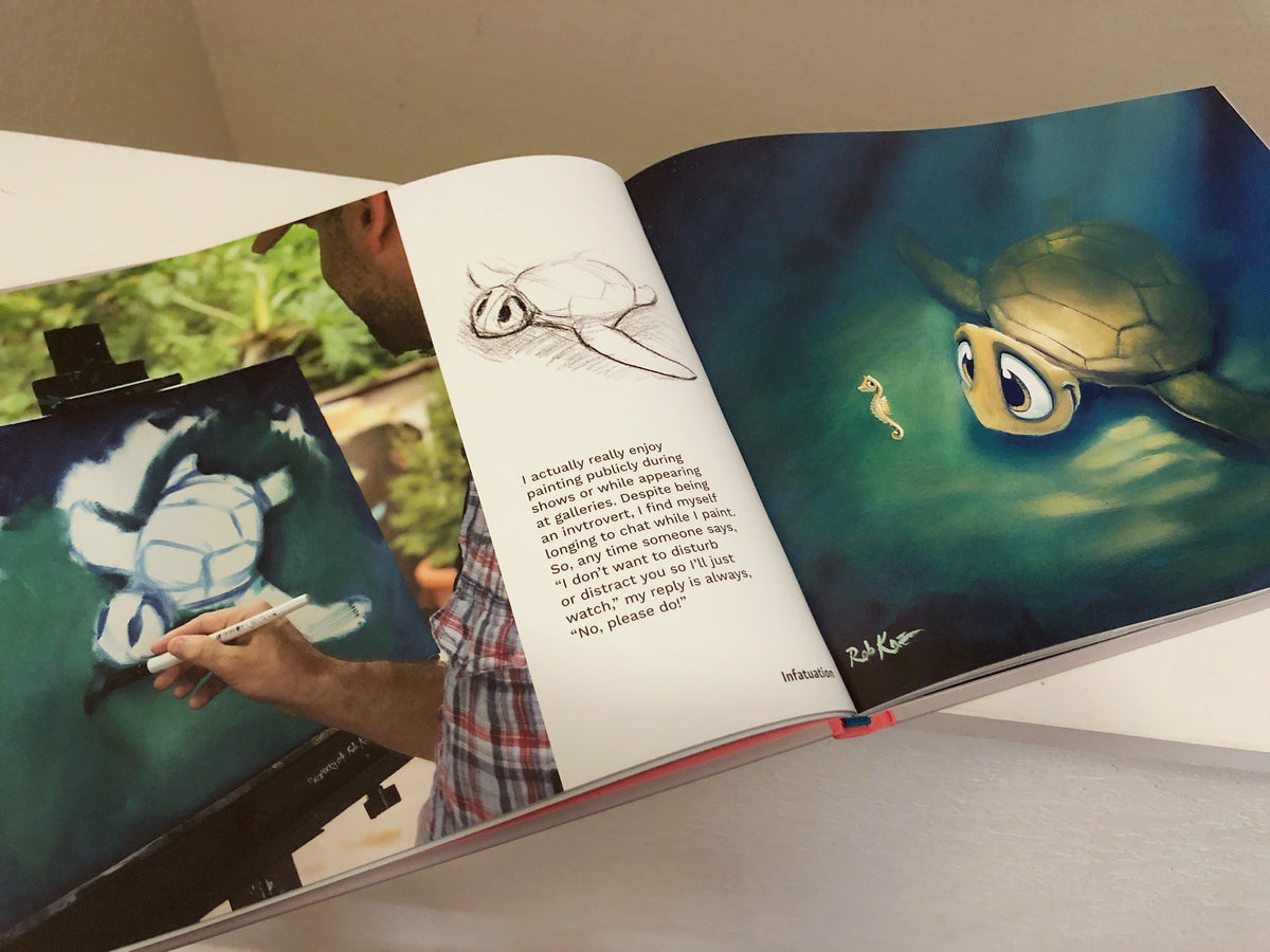 Looking Back 2019: The Art of Rob Kaz (book)