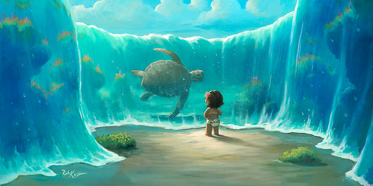 Moana's New Friend, by Rob Kaz