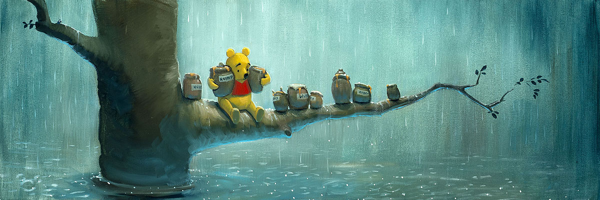 Waiting Out The Rain, by Rob Kaz
