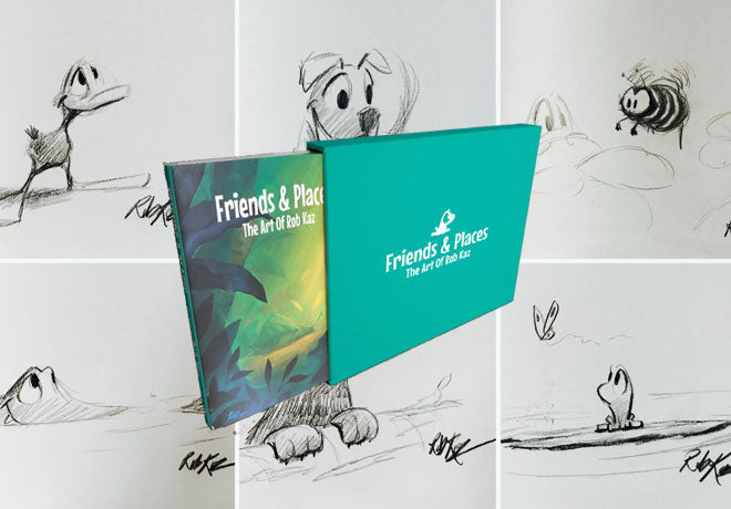 Friends & Places: The Art of Rob Kaz (Book)