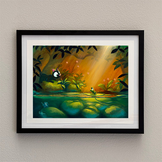 Curiosity Pond - Framed Open Edition Print