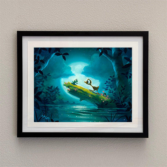 Duck And A Hard Place - Framed Open Edition Print