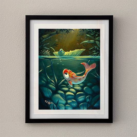 Here's Lookin' At You - Framed Open Edition Print