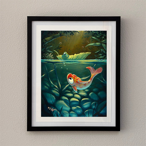Here's Lookin' At You - Framed Open Edition Print