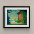 No Dogs - Framed Open Edition Print