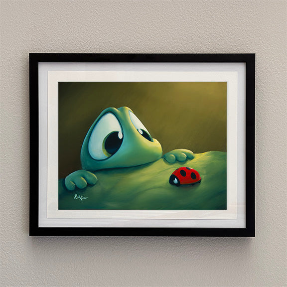 Only Curious - Framed Open Edition Print