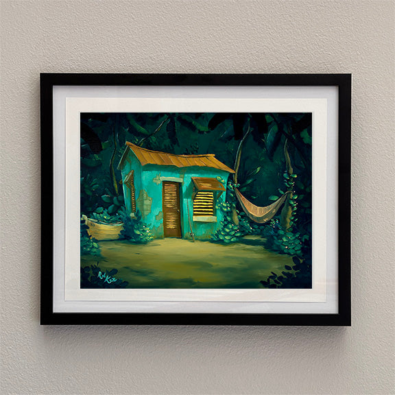 Rustic Paradise - Framed Open Edition Print