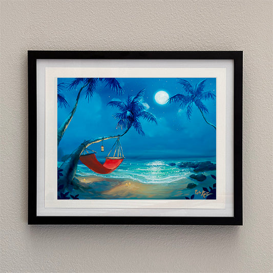 Under Moonlight - Framed Open Edition Print