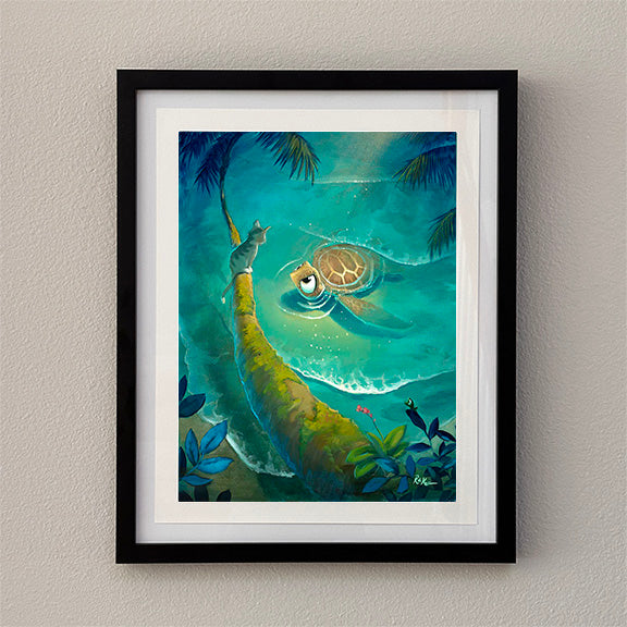 Unlikely Pair - Framed Open Edition Print