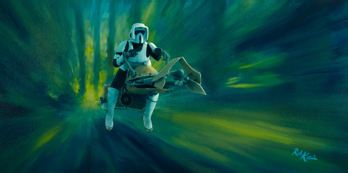 Speeder Chase, Printer's Proof