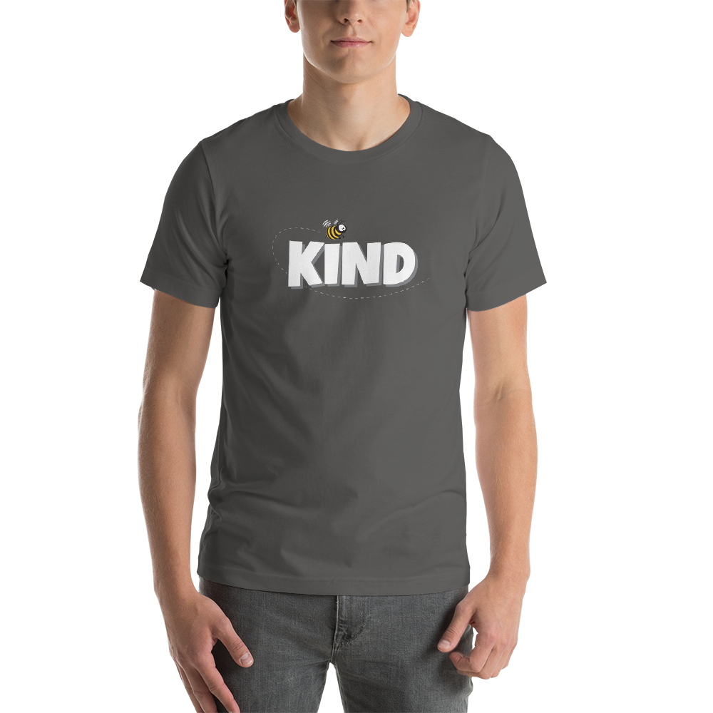 Bee Kind featuring Busy the bee, t-shirt by Rob Kaz