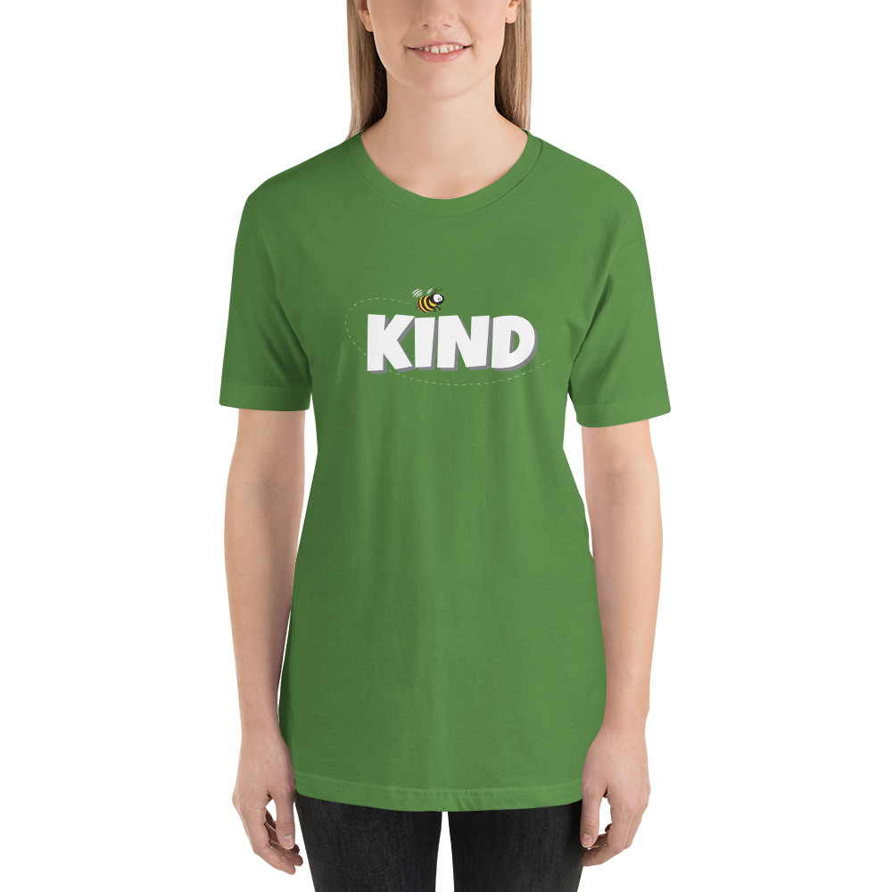 Bee Kind featuring Busy the bee, t-shirt by Rob Kaz