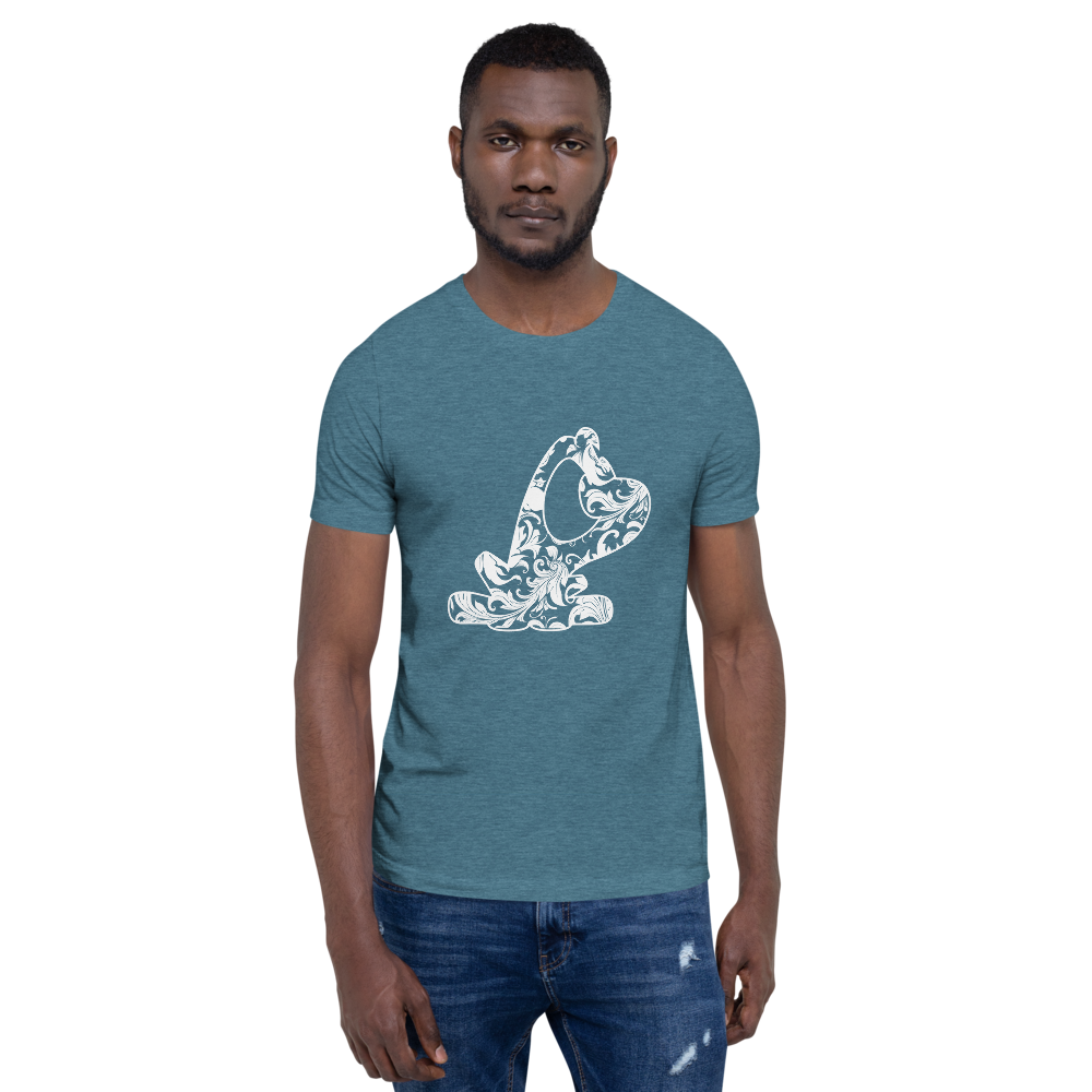 Paisley Silhouette Beau t-shirt, unisex, multiple colors