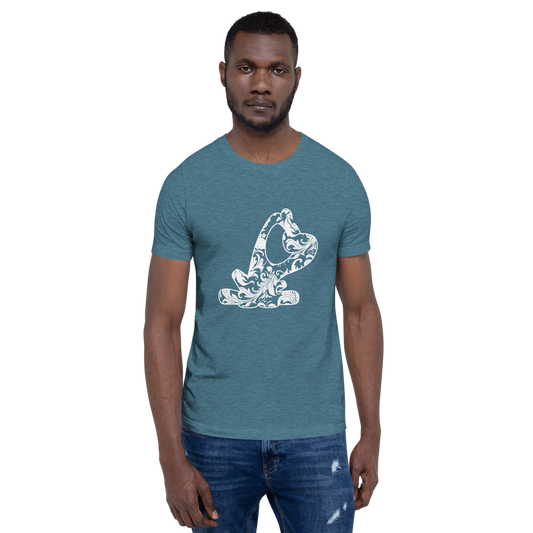 Paisley Silhouette Beau t-shirt, unisex, multiple colors