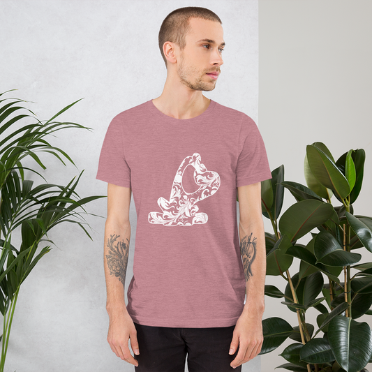 Paisley Silhouette Beau t-shirt, unisex, multiple colors