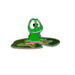 Beau on lily pad, PIN
