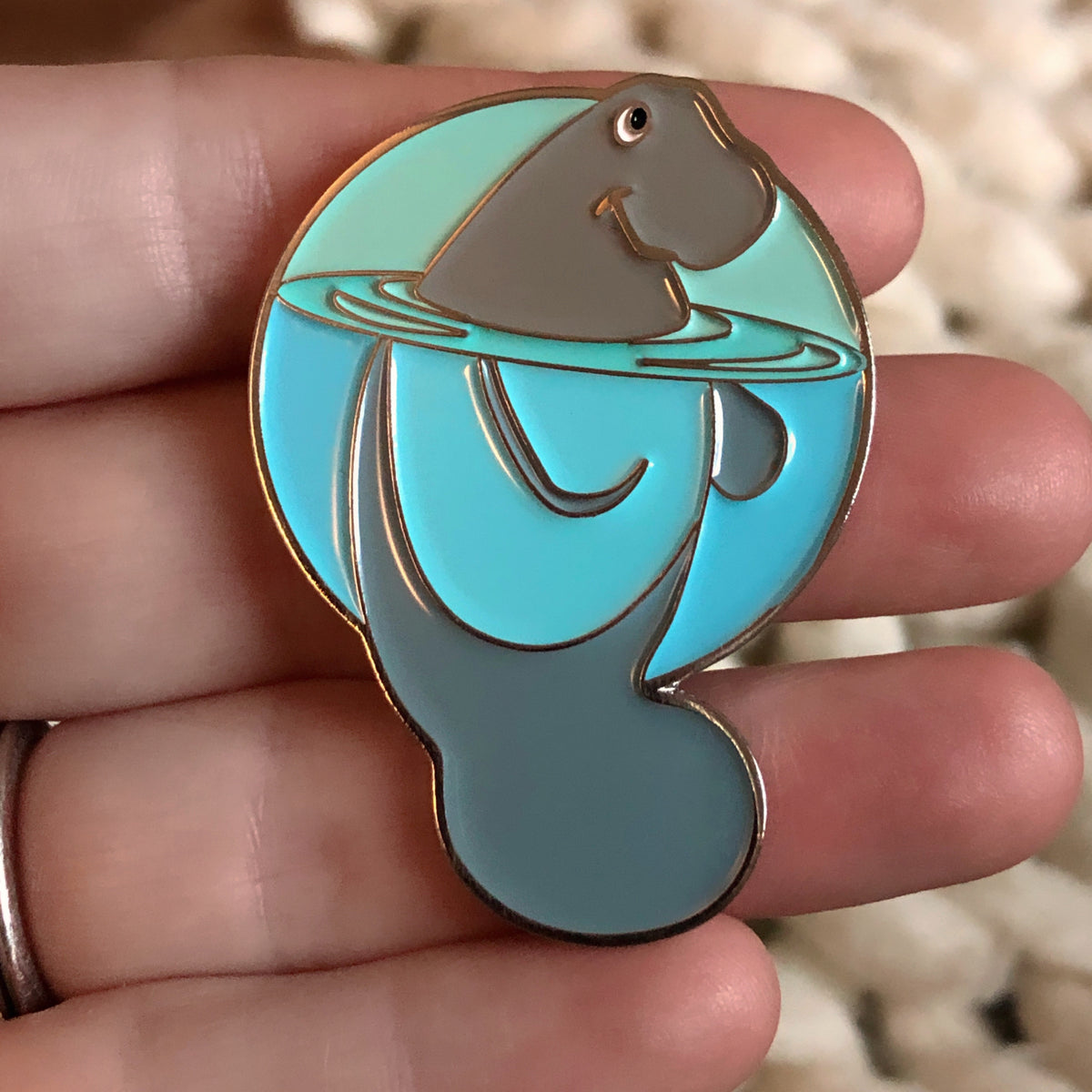 Rob Kaz, Pins With Character - Graytee the manatee