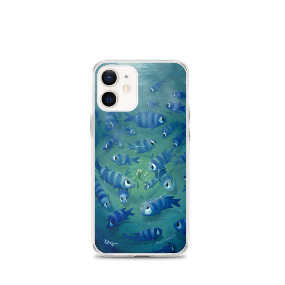 iPhone Case featuring Feeling Blue by Rob Kaz