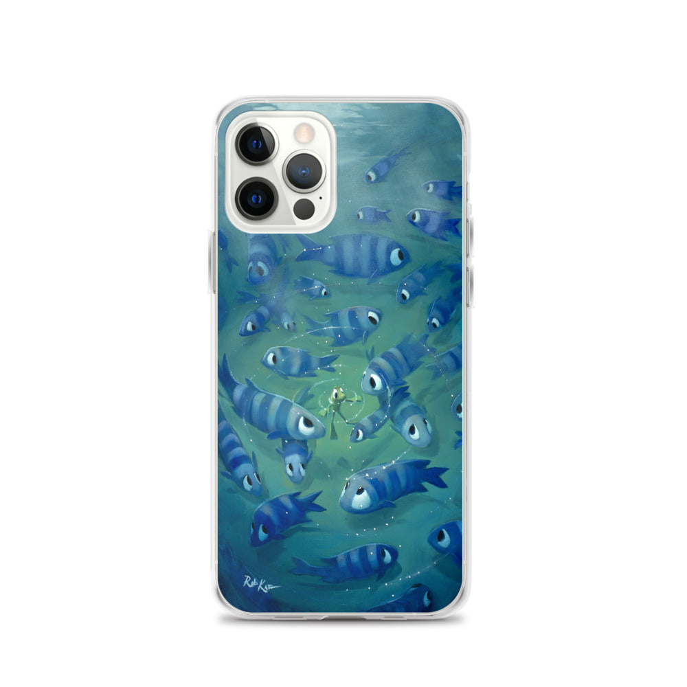 iPhone Case featuring Feeling Blue by Rob Kaz