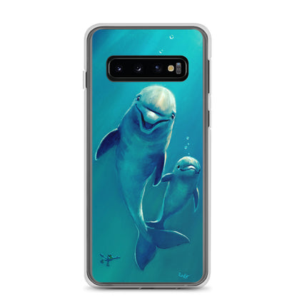 Samsung Case featuring Holding Fins by Rob Kaz