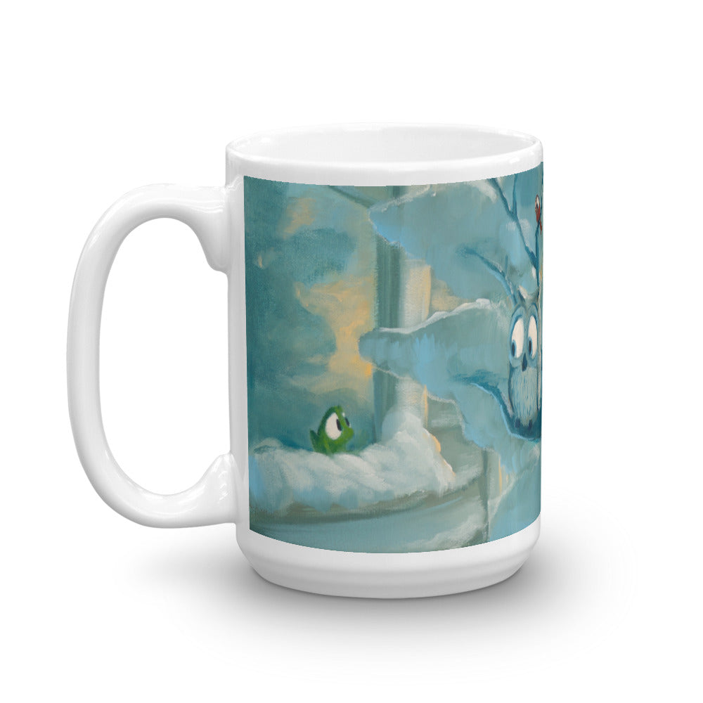 Hoo Are You, a mug by Rob Kaz