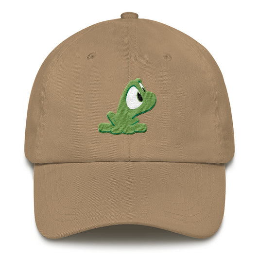 Beau the frog by Rob Kaz, unstructured cap (more colors)