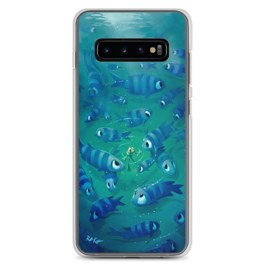 Samsung Case featuring Feeling Blue by Rob Kaz