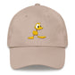 Ollie the duckling by Rob Kaz, unstructured cap (more colors)