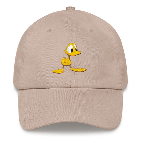 Ollie the duckling by Rob Kaz, unstructured cap (more colors)