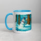 Recipes & Art Mugs: Snowman Meets Bear, Hot Chocolate