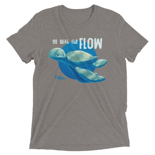 Go With The Flow tee by Rob Kaz