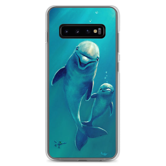 Samsung Case featuring Holding Fins by Rob Kaz