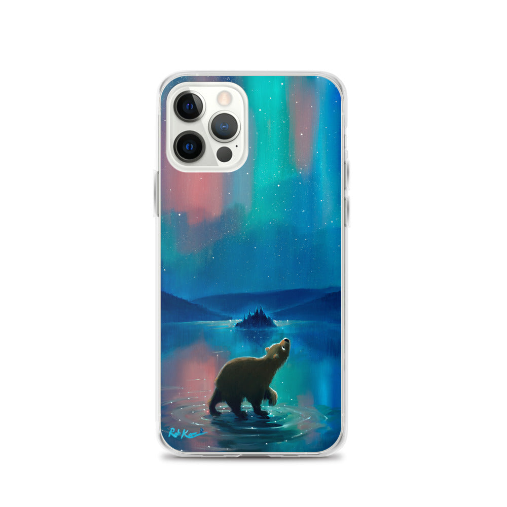 iPhone Case featuring Aurora Bearealis by Rob Kaz