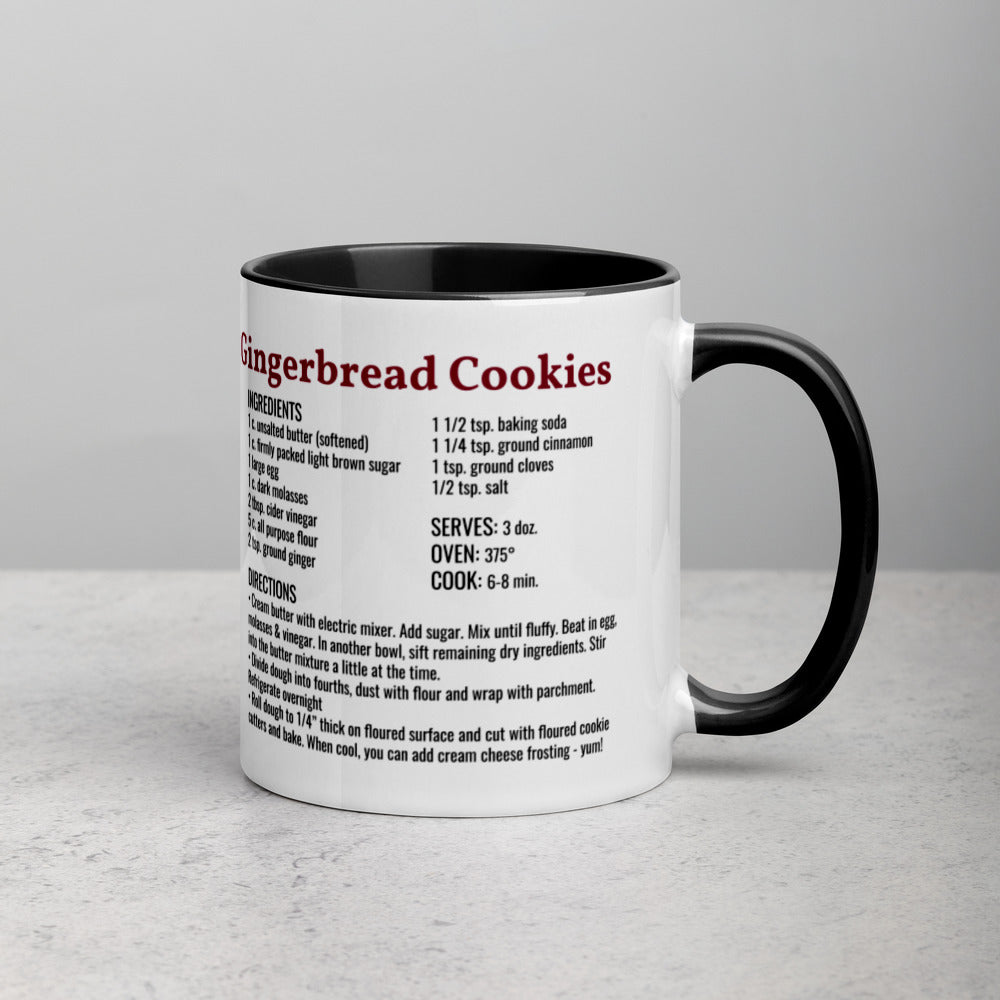 Recipes & Art Mugs: Downhill Fast, Gingerbread Cookies